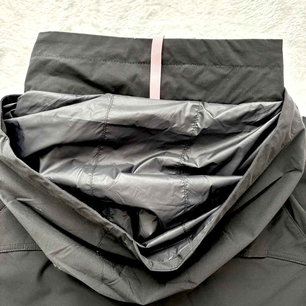 POLO GOLF RALPH LAUREN Packable Anorak Black Hooded Unlined Golf Windbreaker--L - Picture 11 of 15